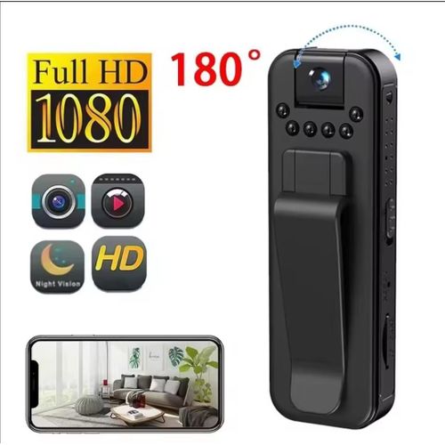 1080P HD Mini Camera Portable Digital Video Recorder with Night Vision – Compact Surveillance Body Camera — image 1
