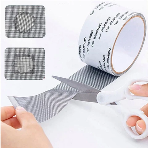 Mosquito Net Window Screen Repair Tape – Self-Adhesive Waterproof Anti-Mosquito Mesh Patch — image 2