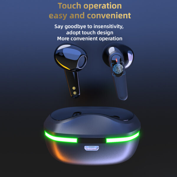 Pro60 True Wireless Stereo (TWS) Bluetooth Earbuds – Hi-Fi Sound with Charging Case — image 2