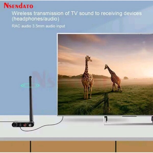 Wireless Audio Receiver & Transmitter 2.4G - 50m — image 5