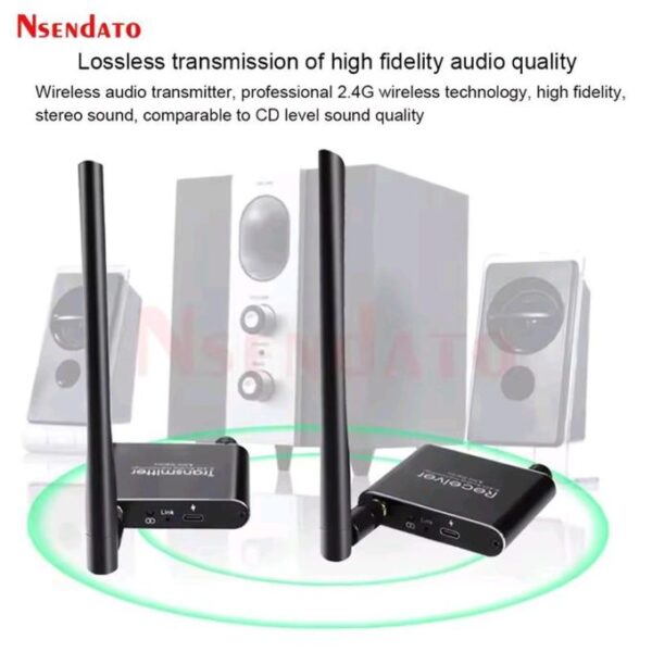 Wireless Audio Receiver & Transmitter 2.4G - 50m — image 3