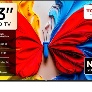 TCL 43-Inch QLED Full HD Smart Google TV (2025 Model) – 43S5K