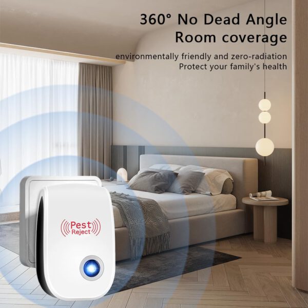 Ultrasonic Pest Repellent – Safe & Effective Mosquito, Cockroach, Mouse & Insect Repeller for Home — image 2