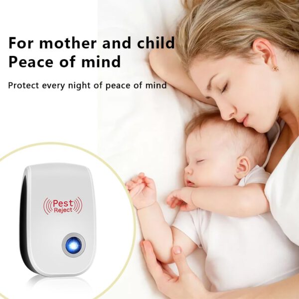 Ultrasonic Pest Repellent – Safe & Effective Mosquito, Cockroach, Mouse & Insect Repeller for Home — image 4