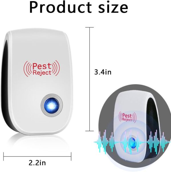 Ultrasonic Pest Repellent – Safe & Effective Mosquito, Cockroach, Mouse & Insect Repeller for Home — image 5
