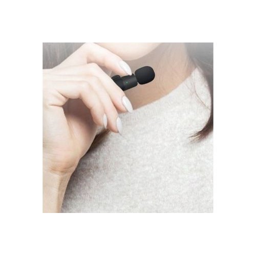 Mini Wireless Lavalier Microphone USB-C – Noise-Cancelling Clip-On Lapel Mic for Smartphones 2 in 1 — image 3